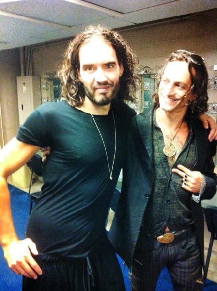 Destin and Russell Brand